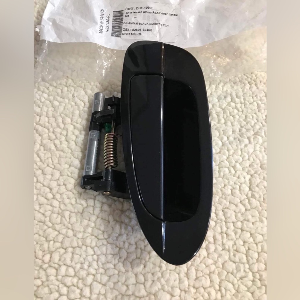 DHE-1099L Rear Black Outside Outer Exterior Door Handle Left Drive Nissan Altima